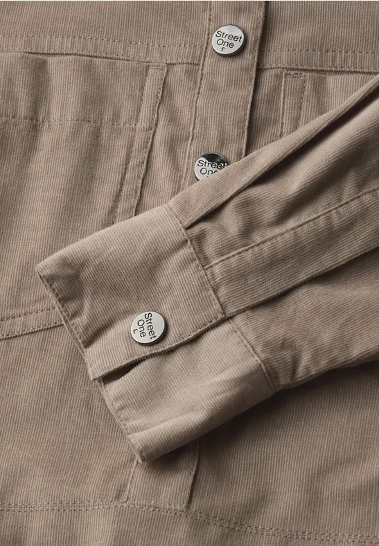 Cordkleid bark brown