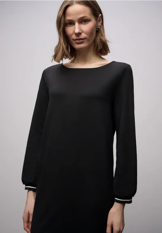 Jersey jurk Black