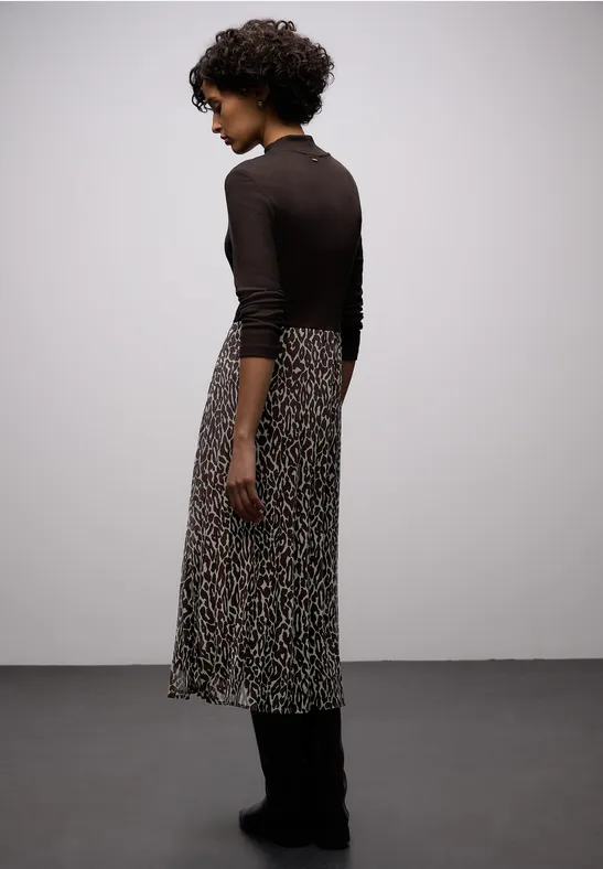 Kleid mit Leo-Rock molten earth