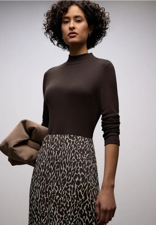 Kleid mit Leo-Rock molten earth