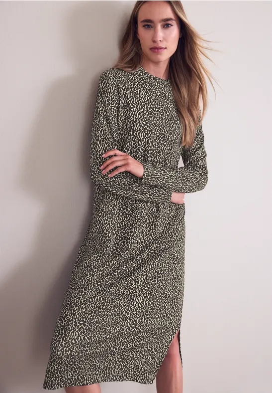 Robe midi molten earth