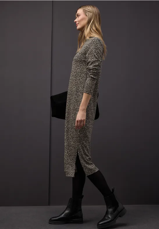 Robe midi molten earth