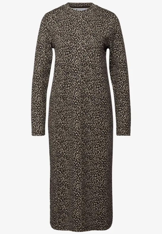 Robe midi molten earth