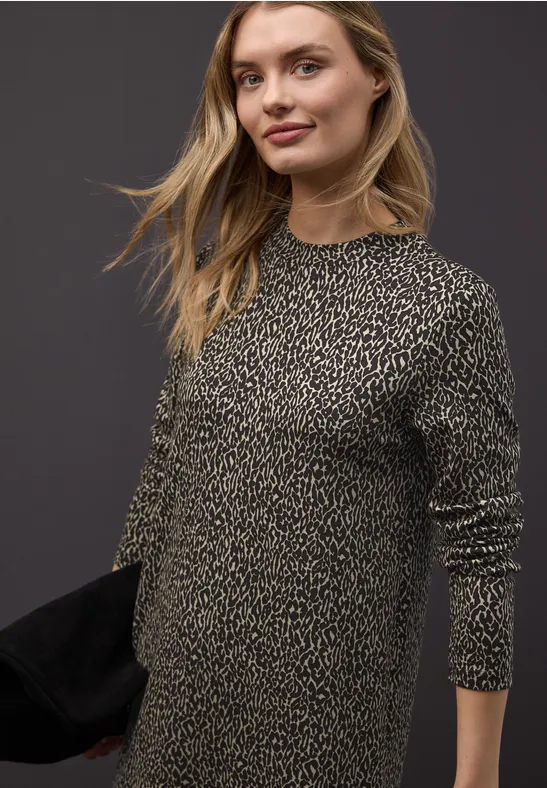 Robe midi molten earth