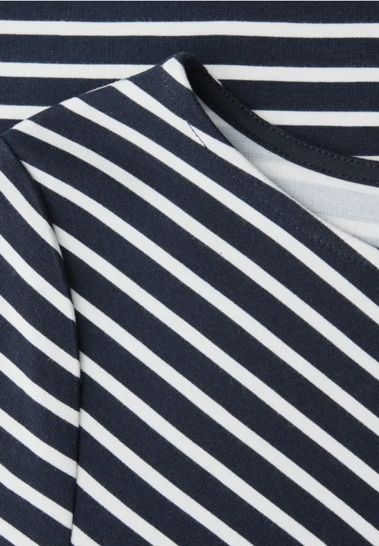 Kleid mit Knotendetail shadowed navy