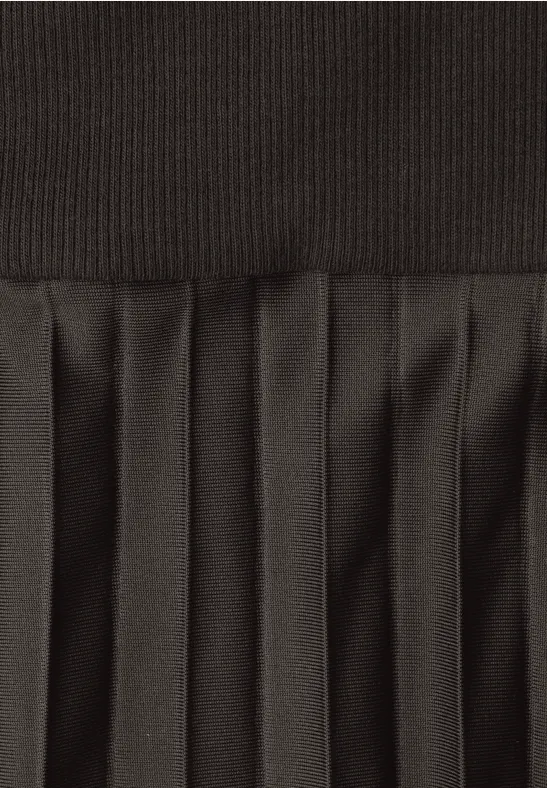 Midi-jurk espresso brown