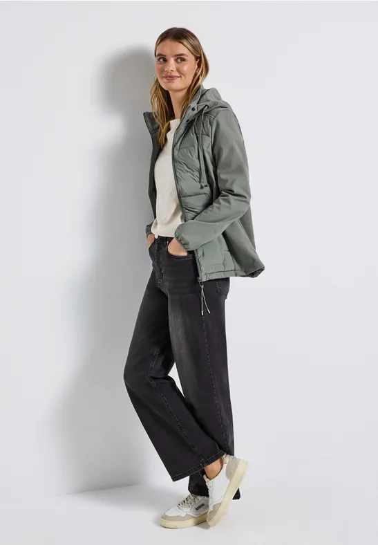 Strukturmix Softshelljacke Fresh Sage
