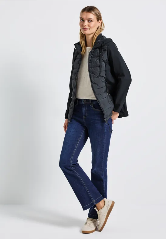 Strukturmix Softshelljacke Obsidian Blue
