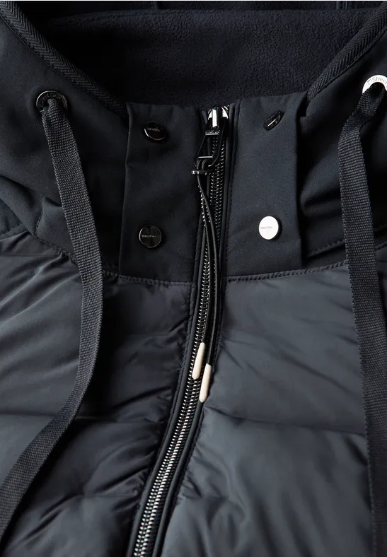 Strukturmix Softshelljacke Obsidian Blue