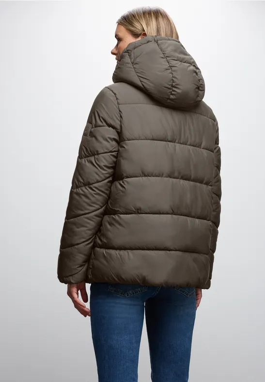 Kurze Steppjacke nomad brown