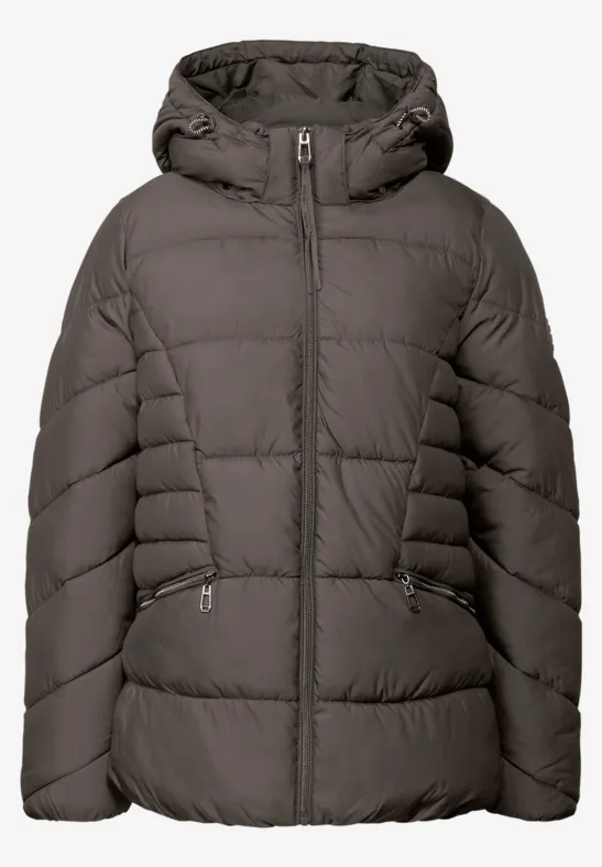 Kurze Steppjacke nomad brown