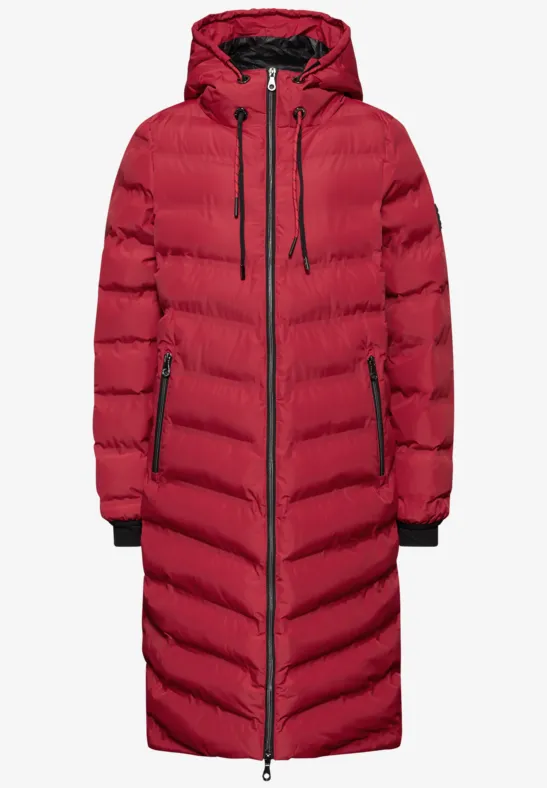 Jas met gelijmde naden carpet red