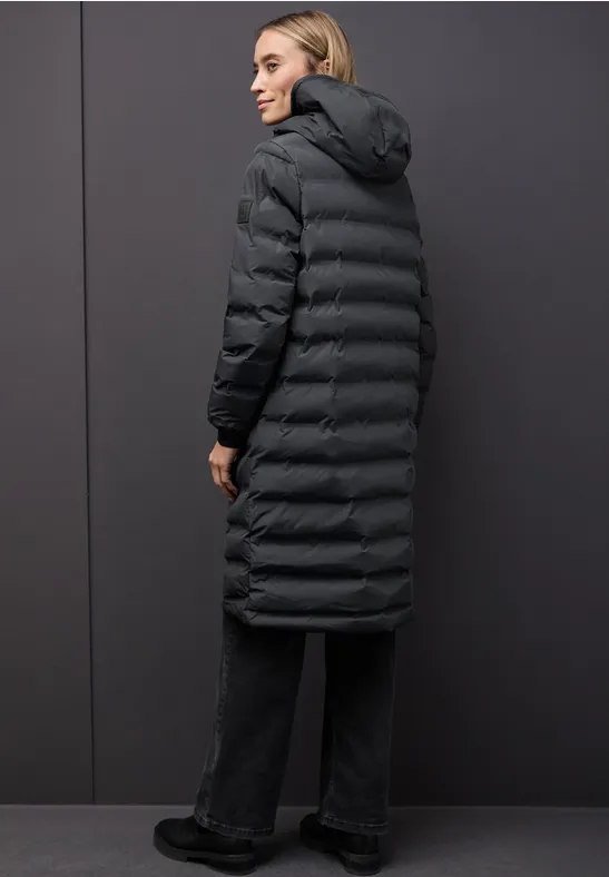 Jas met gelijmde naden Obsidian Blue