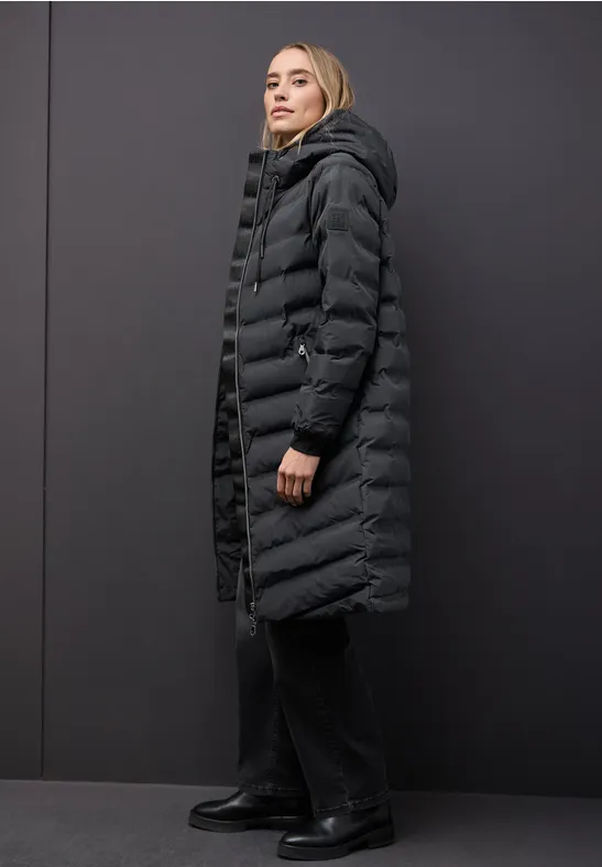 Jas met gelijmde naden Obsidian Blue