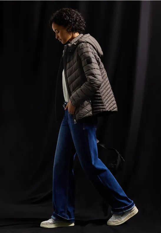 Veste avec capuche amovible nomad brown