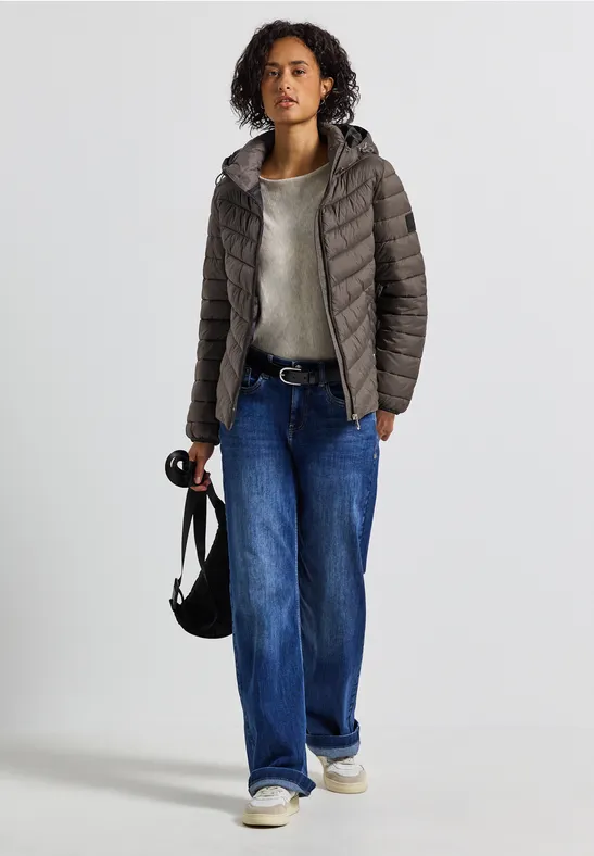 Veste avec capuche amovible nomad brown