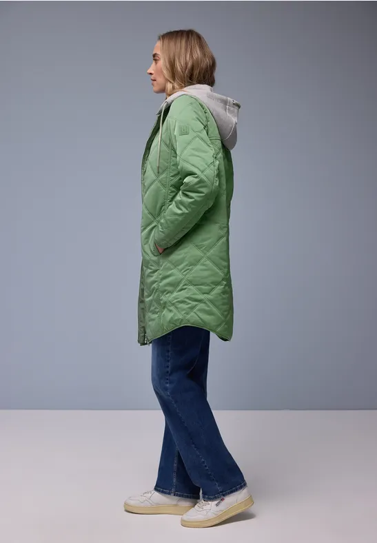Jacke mit abnehmbarer Kapuze Mint Breeze