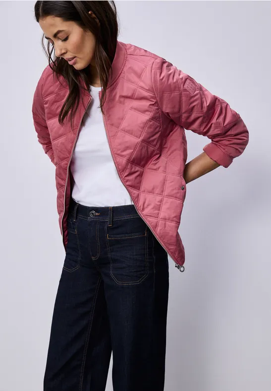 Jacke mit abnehmbarer Kapuze desert berry