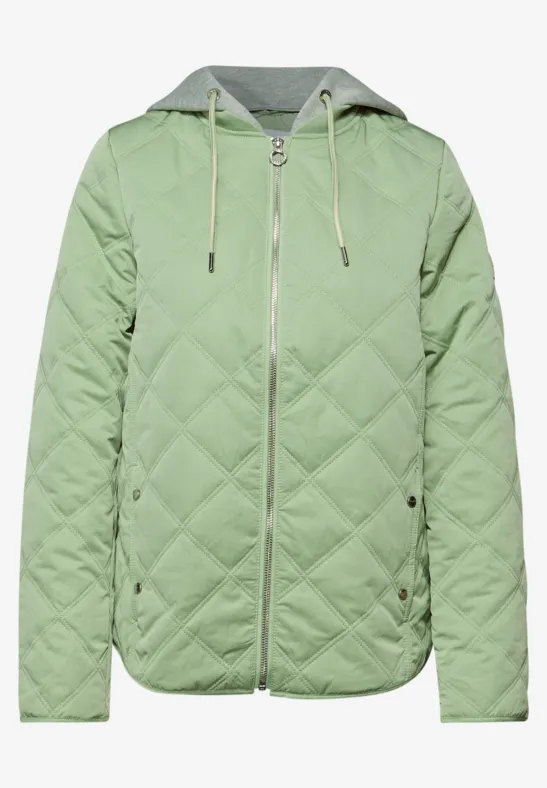 Jacke mit abnehmbarer Kapuze Bright Pistachio