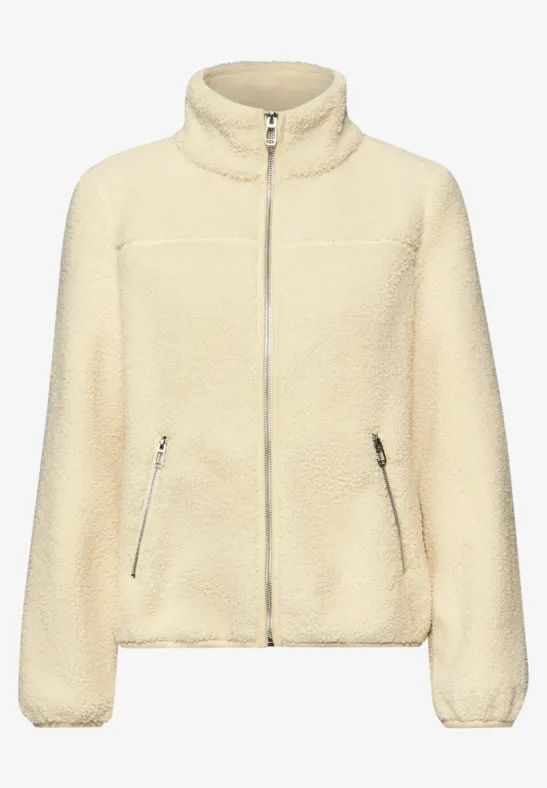 Veste douillette eggshell ecru