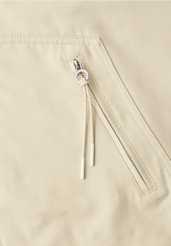 Parka powder beige