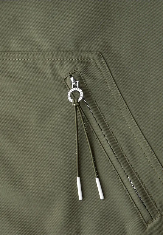 Parka Dark Vetiver Green