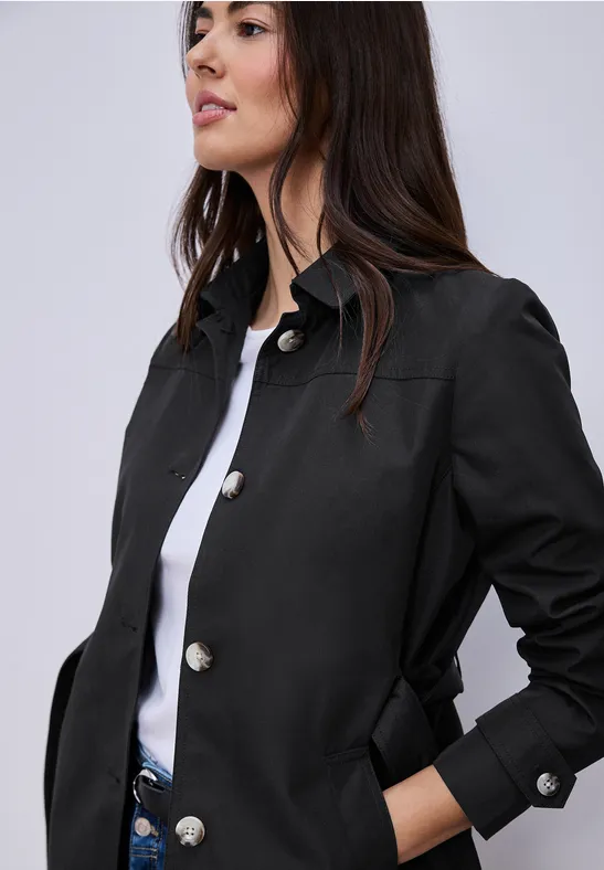 Trenchcoat Black