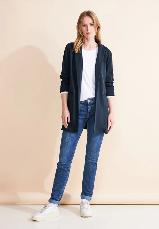 Blazer Long Pour Femme PIECES - Marque Danoise, Coupe Longue Et Moderne