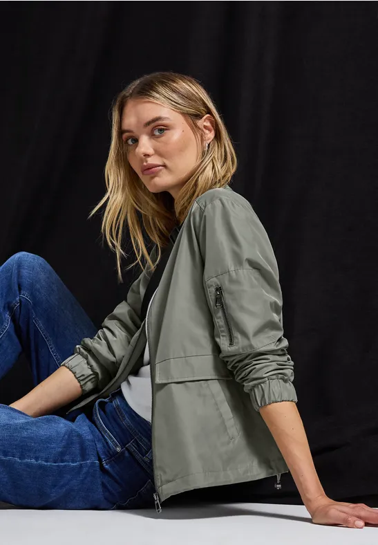 Kurzer Blouson Fresh Sage