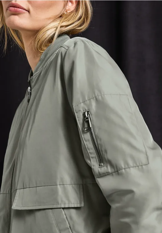 Kurzer Blouson Fresh Sage