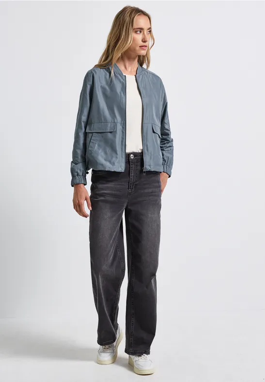 Blouson court Slate Blue