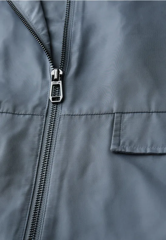 Blouson court Slate Blue