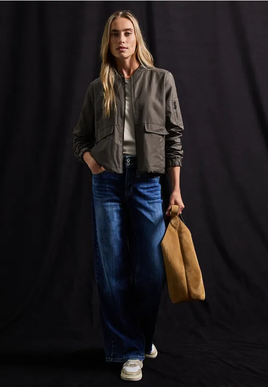 Blouson court nomad brown