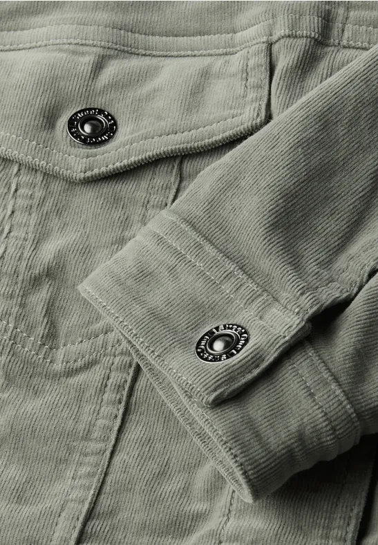 Mini-Cord Jacke Fresh Sage