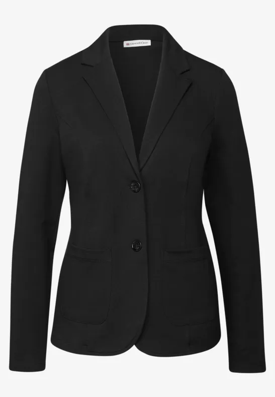 Basic Blazer Black