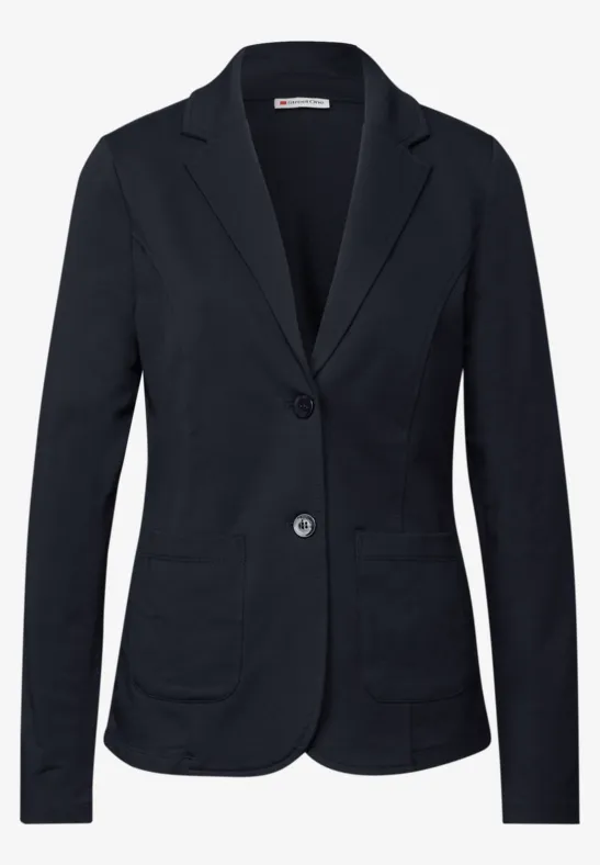 Blazer de base deep blue