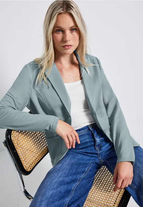 Basic Blazer nile blue mel.