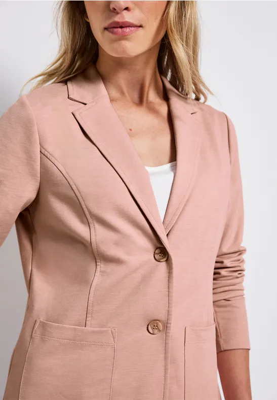 Basic Blazer faded rose mel.