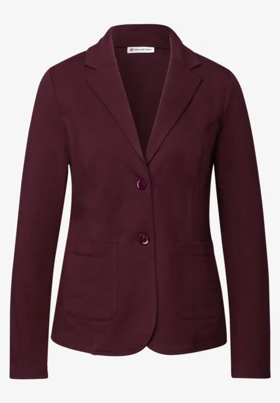 Basic Blazer wildberry red