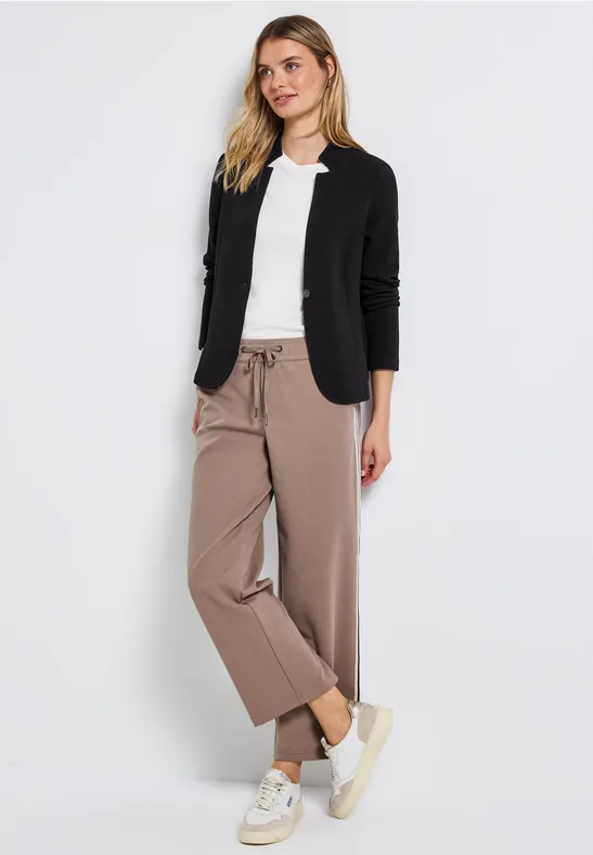 Jacquard blazer Black