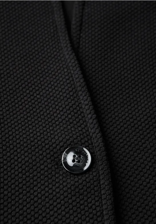 Jacquard blazer Black