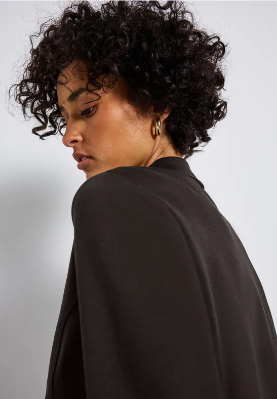 Basic Blazer deep roast brown