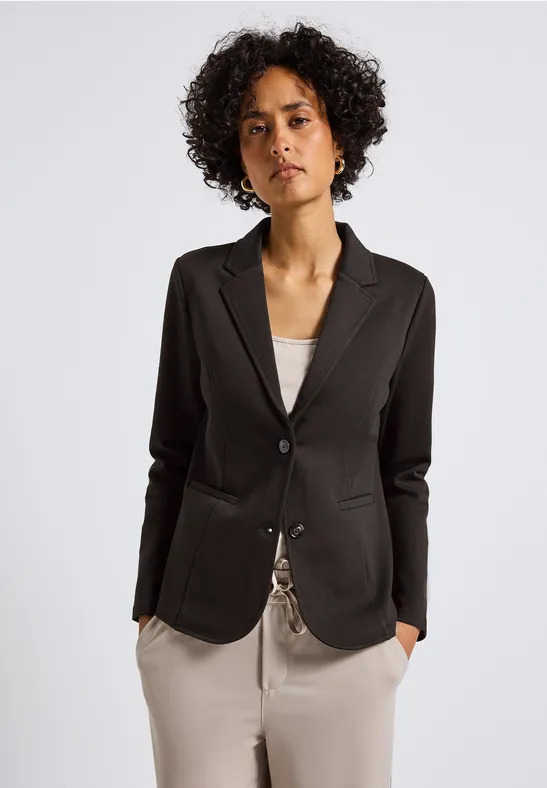 Basic Blazer deep roast brown