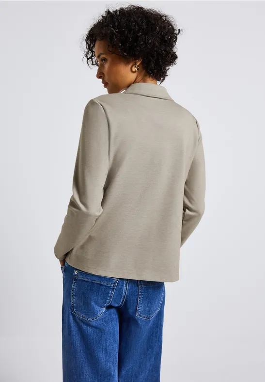 Basic Blazer morning beige mel.