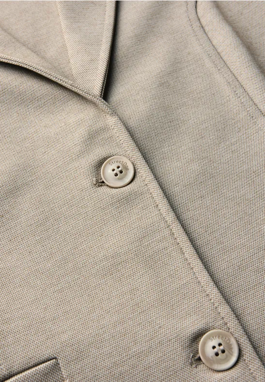 Basic Blazer morning beige mel.