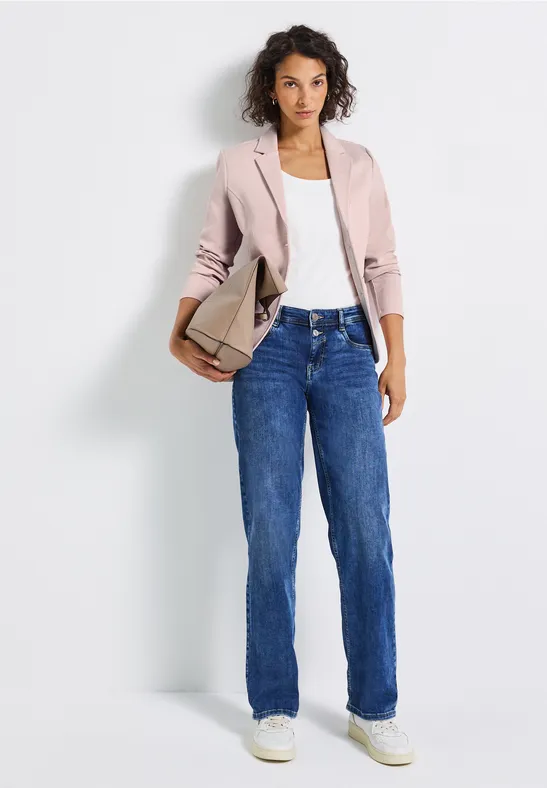 Blazer de base faded rose mel.