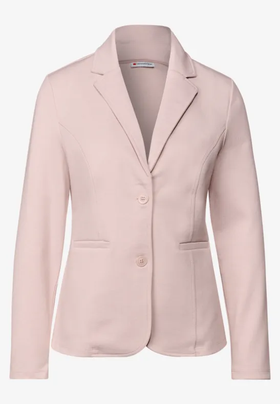 Blazer de base faded rose mel.