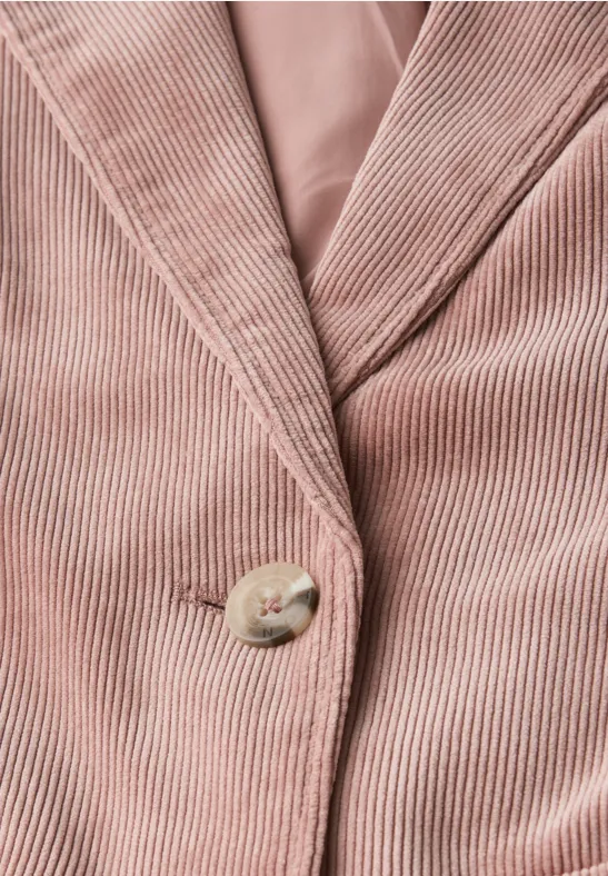 Cordblazer faded rose