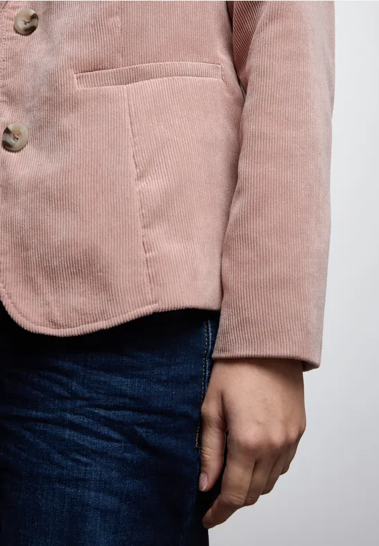 Cordblazer faded rose