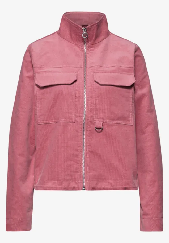 Krótka kurtka desert berry